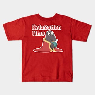 Relaxation Time Kids T-Shirt